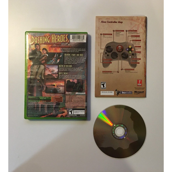 Crimson Skies High Road to Revenge (Microsoft Xbox, 2003) CIB Complete US Seller - Picture 2 of 4